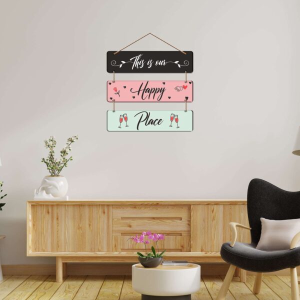 This is Our Happy Place - Wall Hanging